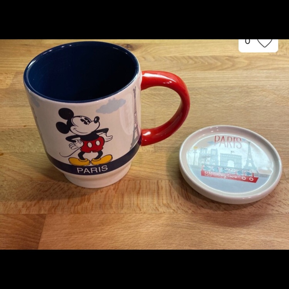 Disney Paris mug and saucer
